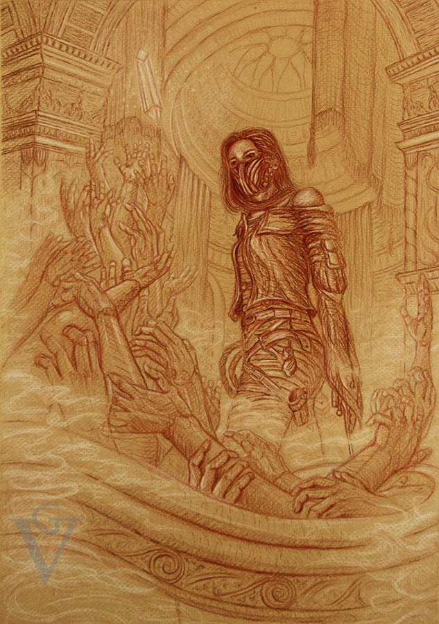 Colpo Furtivo preliminary drawing picture