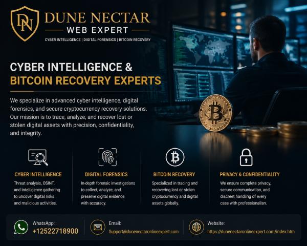 Dune nectar web expert bitcoin recovery solution