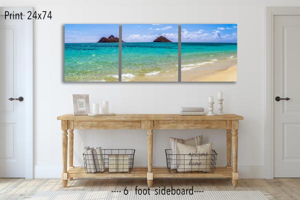 Heavenly Lanikai LE  Fine Art Triptych picture