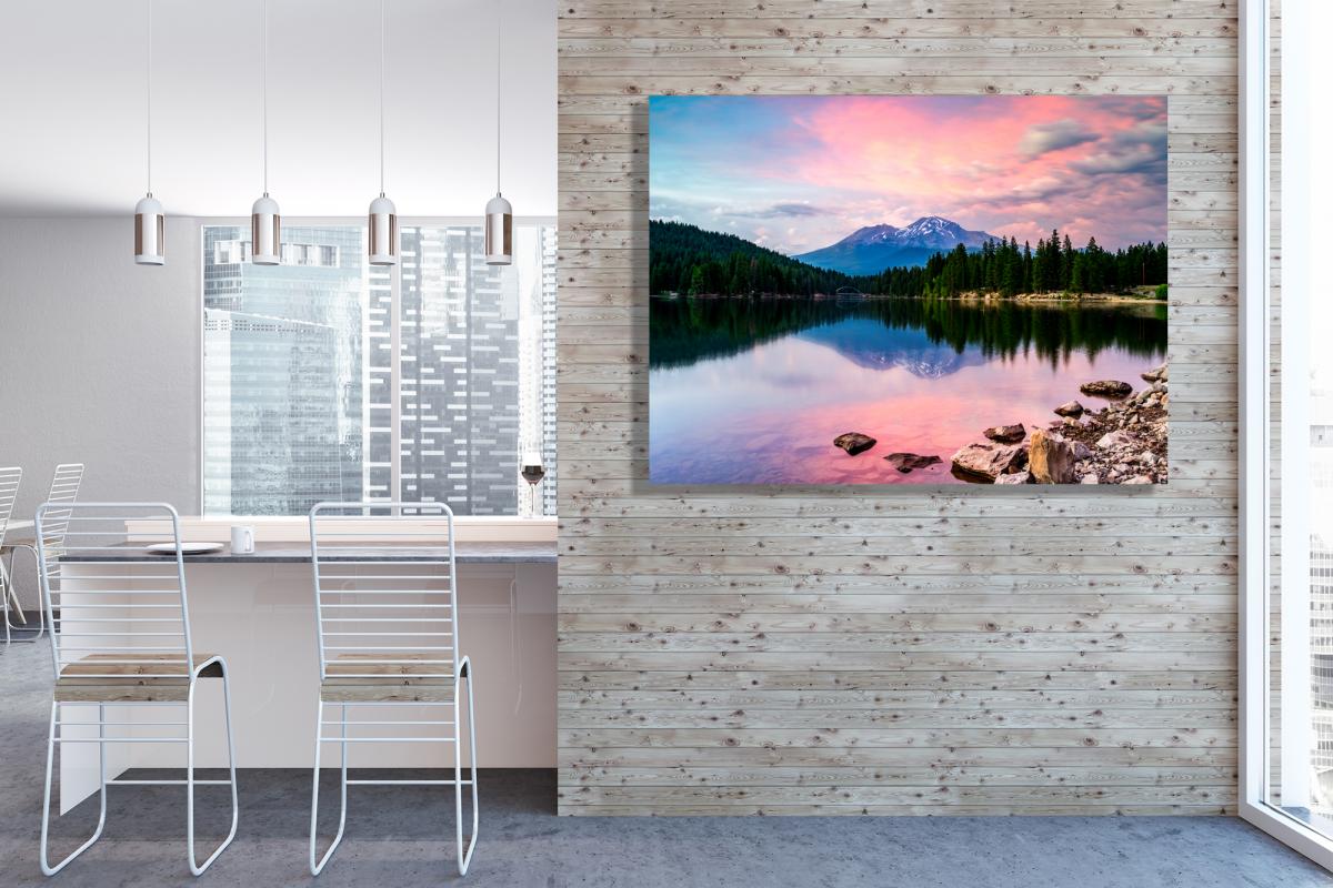 Mt Shasta Reflection LE Fine Art picture