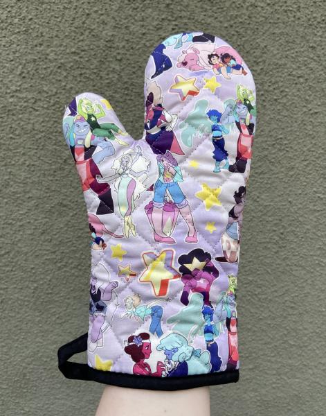 Crystal Gems oven mitt