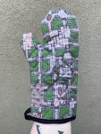 Dungeon map oven mitt