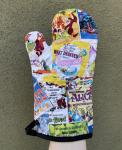 Disney posters oven mitt