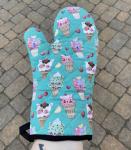 Ice Cream Kitties oven mitt