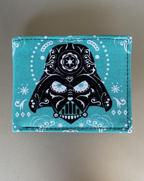 Darth Vader sugarskull bifold wallet picture