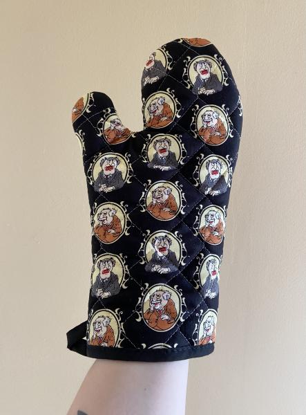 Statler and Waldorf oven mitt picture