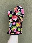 Rainbow Sweets oven mitt