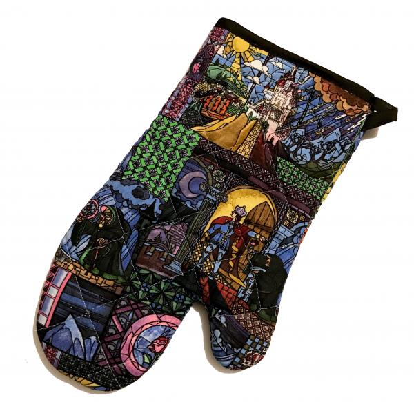 Beauty & the Beast oven mitt picture