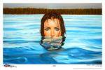 "Head Above Water" Archival Print