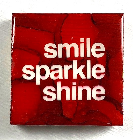 Smile, Sparkle, Shine - Red picture