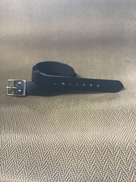 1 1/2” plain black belt picture