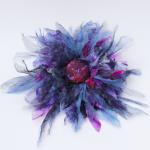 FRILLY SILK FLOWER