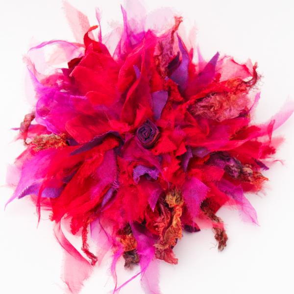 FRILLY SILK FLOWER picture