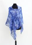 Silk Chiffon Poncho