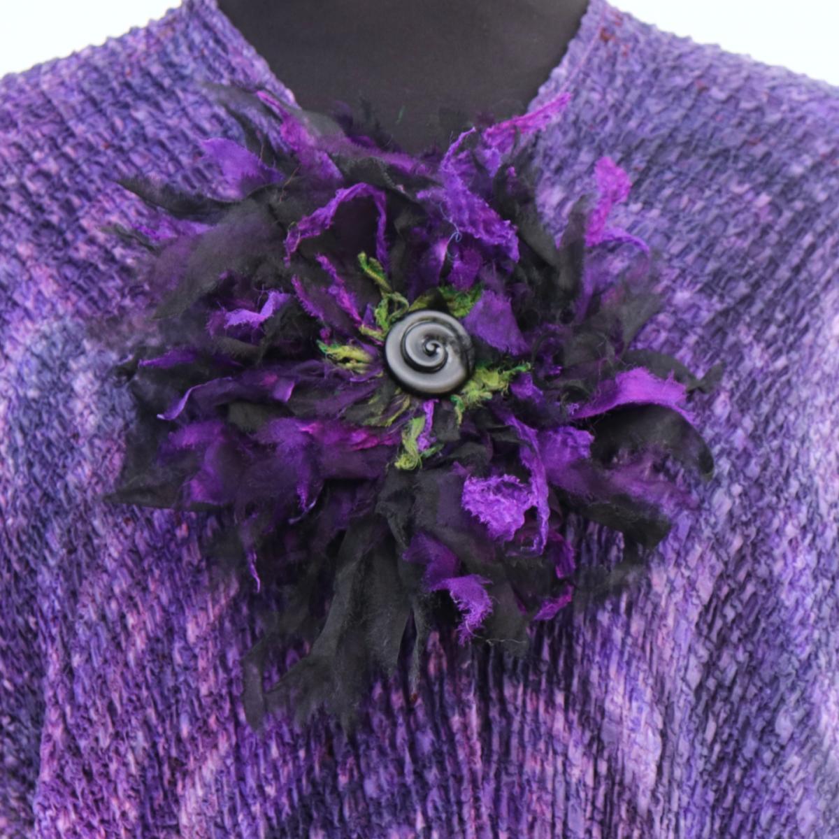 FRILLY SILK FLOWER picture