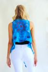 FELTED WRAP VEST