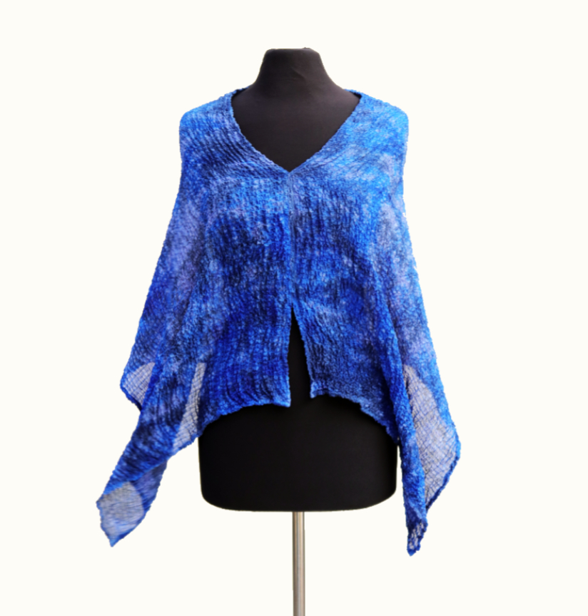 Silk Chiffon Poncho picture