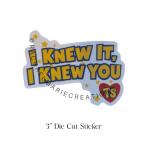 IKI,IKY Die Cut Sticker