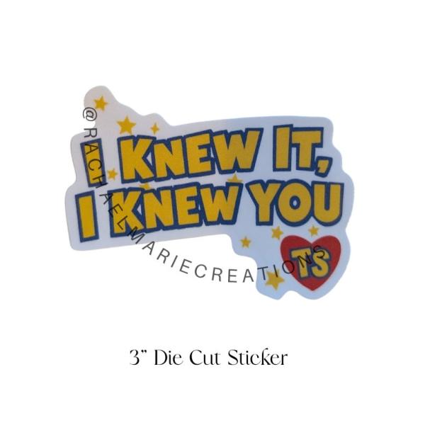 IKI,IKY Die Cut Sticker