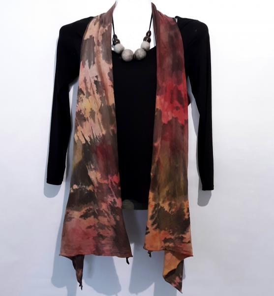 Cotton jersey naturally dyed vest