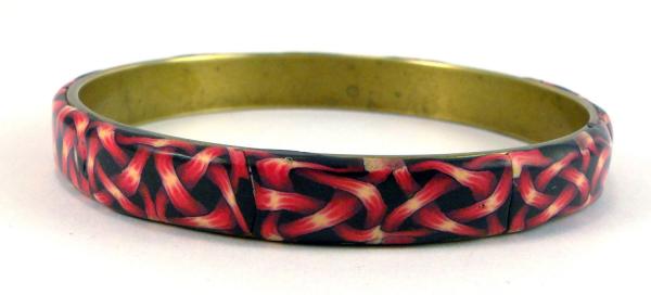 Celtic Knot Bangle Bracelet, Narrow