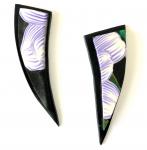 Curved triangle "Rita" Earrings