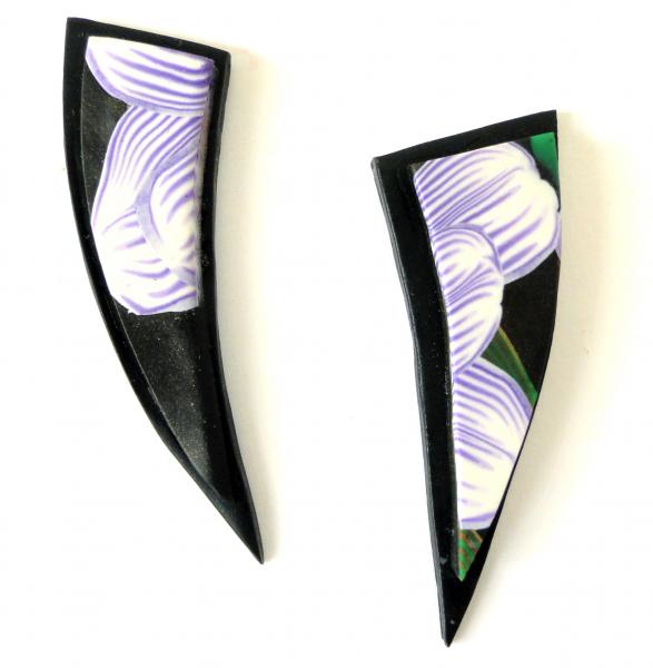 Curved triangle "Rita" Earrings picture