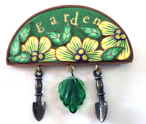 "I've Been Working in the Garden" Pin picture