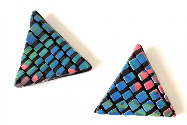 Triangle Mosaic Earrings