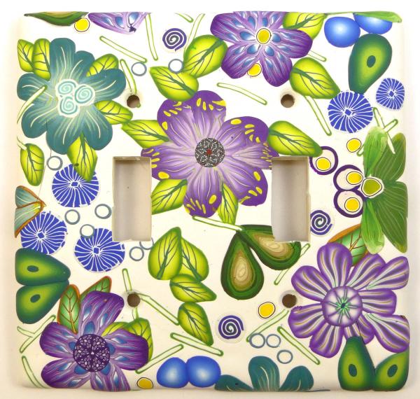 Flower Garden Switchplate #4