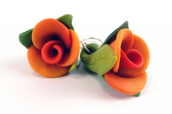 Golden Rose Earrings picture