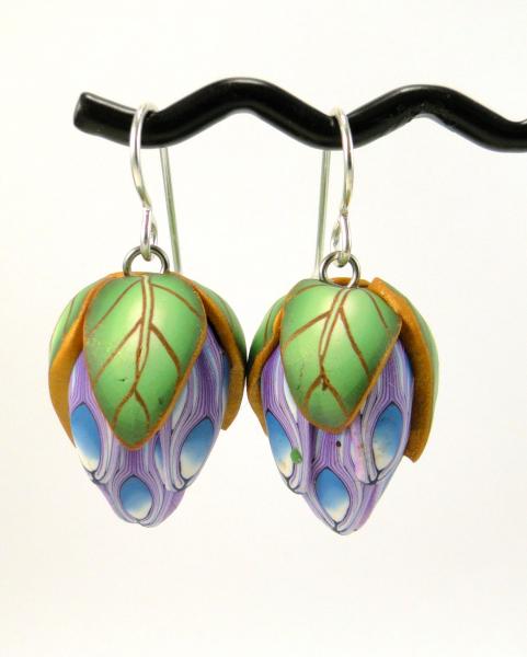 Fantasy Flower Bud Earrings #2 picture