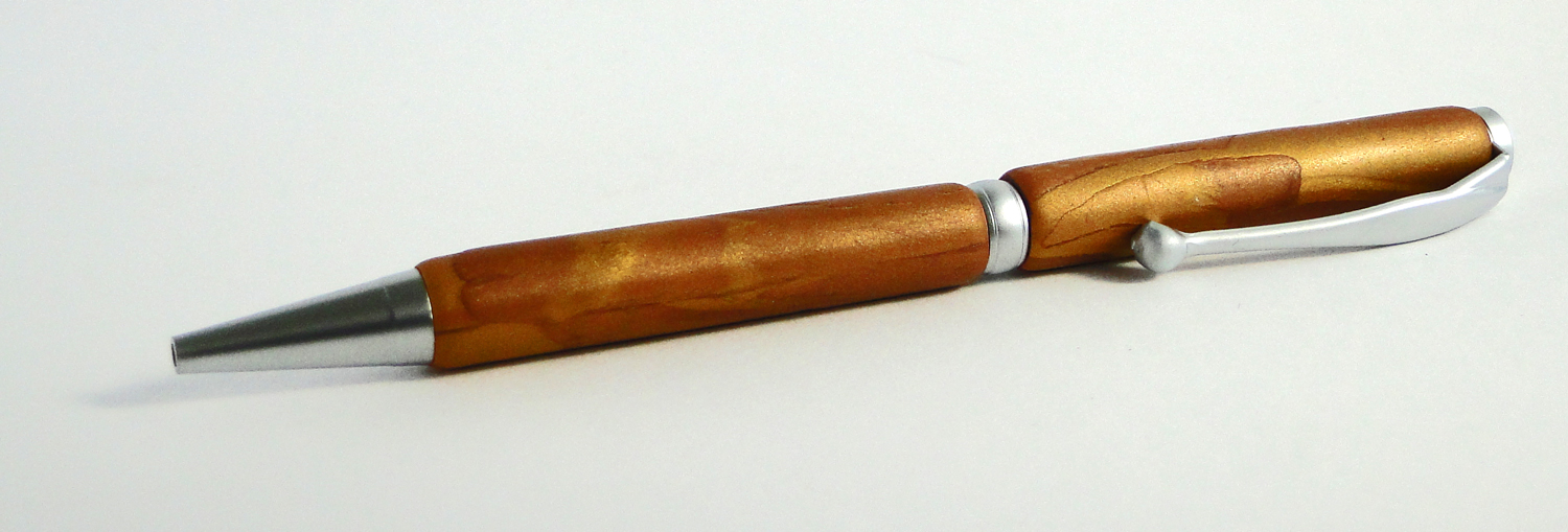 "Faux Wood" Twist Pen