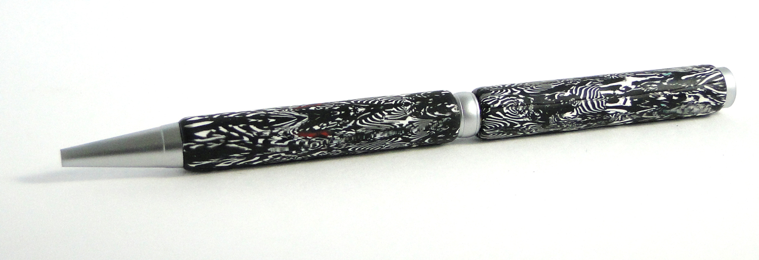 "Zebra" Twist Pen