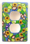 Sunflower Garden Switchplate #2