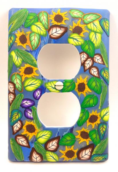 Sunflower Garden Switchplate #2