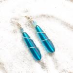 Bahama Blue Sea Glass Drops