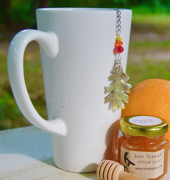 Autumn Oak Charmed Tea Infuser for steeping loose tea