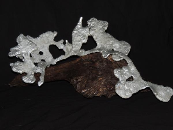 Medium Silver Harvester on Driftwood H114 picture