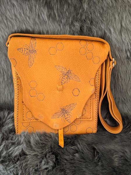 Hivemind Leather Satchel