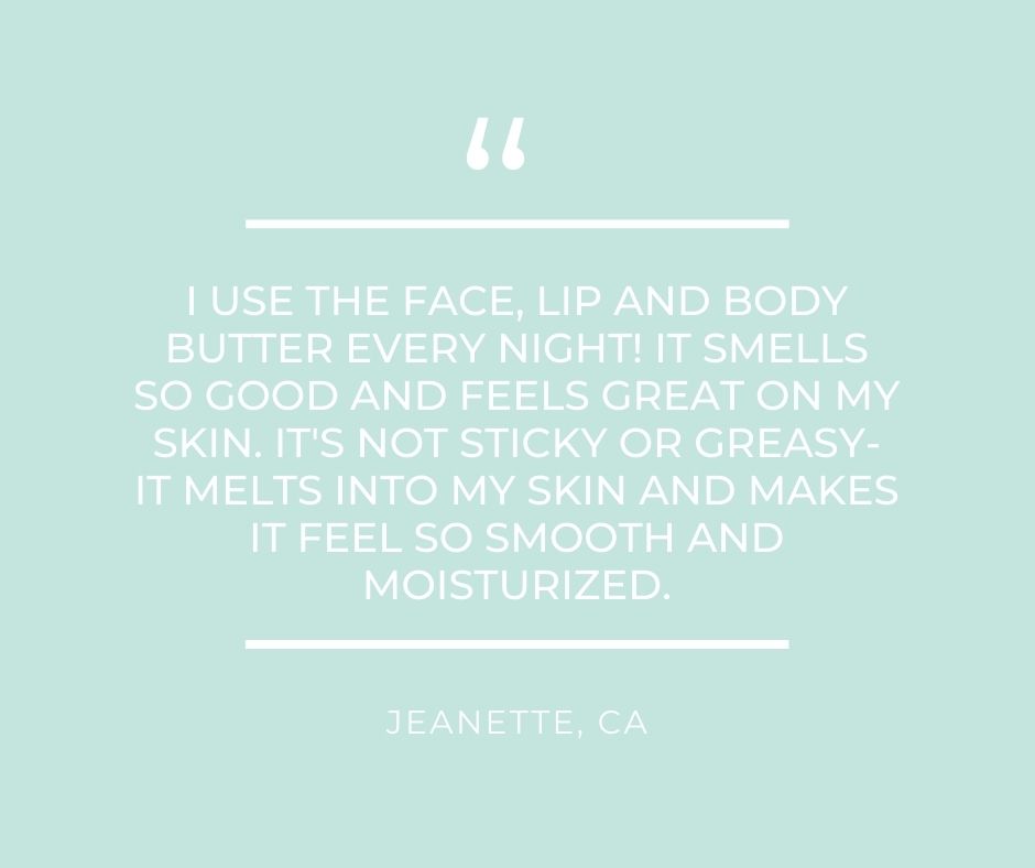 Face, lip and body butter picture