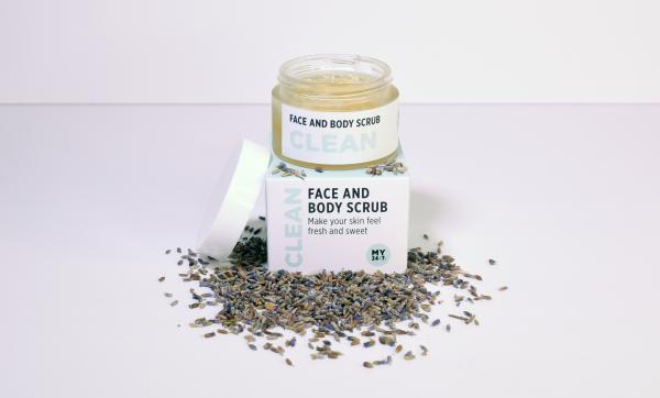 Face and body scrub