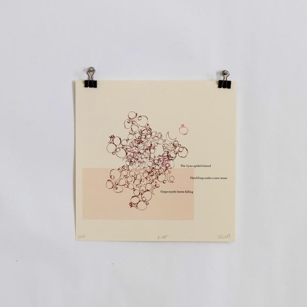 "Nest" Letterpress Printed Broadside (SES16)