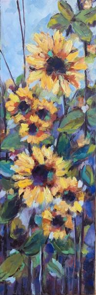 Sunny 36"x12" picture