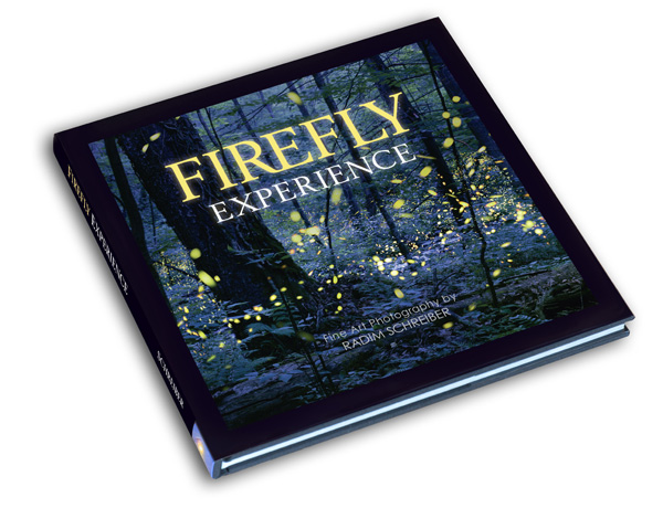 Firefly Experience Book - Coffee Table, Signed, Glows-in-the-Dark Cover, Fireflies and Lightning Bugs picture