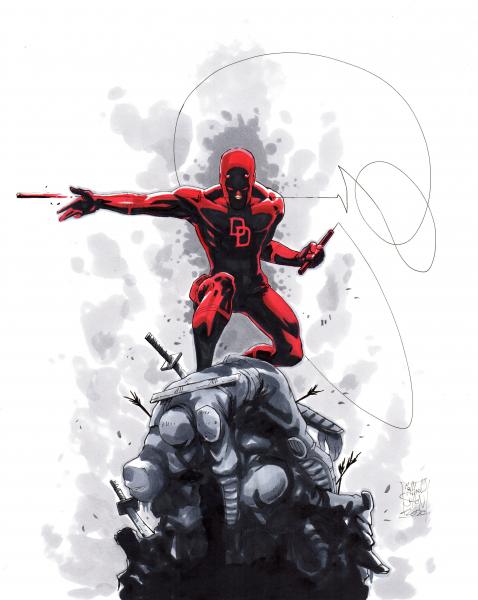 Daredevil vs The Hand picture