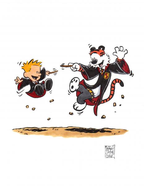 Calvin and Hobbes Leviosa