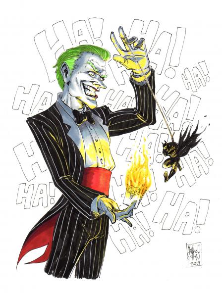 Joker and Batman picture