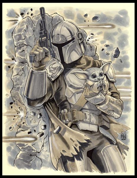 The Mandalorian and Grogu picture