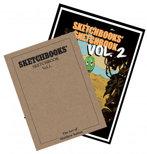Sketchbooks' Sketchbook BUNDLE! Volumes 1 and 2